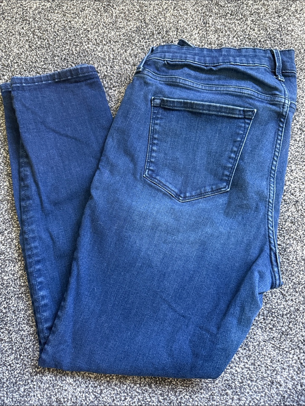 Old Navy Rock Star Super Stretch Women's Dark Blue Skinny Jeans